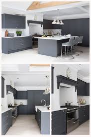 Dark Grey Kitchen In 2020 Dark Grey Kitchen Grey Kitchen Inspiration Kitchen Design