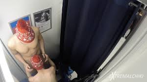 Christmas locker room