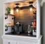 Coffee bar cabinet Modern from www.pinterest.com