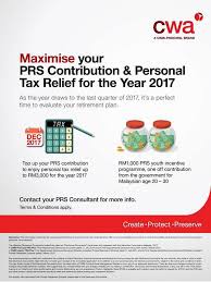 # employers allowed to claim tax deduction made on behalf of their employees up to 19% of the employee's remuneration. Private Retirement Scheme Prs Postimet Facebook