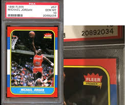 Michael jordan rookie card psa graded value and prices. 1986 Fleer Michael Jordan Counterfeit Guide Bbc Emporium