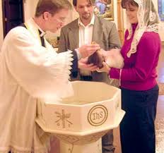 However, most churches will recognize a baptism performed by a layperson in an emergency. Baptism Saint Hedwig Catholic Church