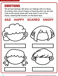 Mad Sad Happy Glad Character Feelings Lesson Plan