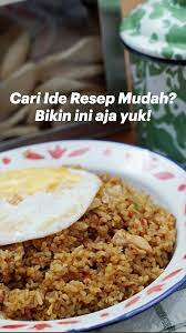 Resep Nasi Goreng Mudah Enak Pinterest
