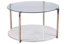 The frosted glass bottom shelf of 5 mm thickness works perfect as storage for books, magazines or. Southern Enterprises Glass Coffee Table Ashley Furniture Homestore