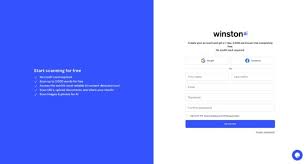 Screenshot of Winston AI