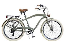 Via Veneto By Canellini Bicycle Bike Citybike Ctb Man Vintage American Cruiser Retro Via Veneto Aluminium Green Mat En 2020 Bicyclettes Velo Vintage Vintage Retro