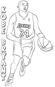 Nba Malvorlagen Kobe Bryant Coloring Pages For Kids Ausmalbilder Ausmalen Malvorlagen Fur Jungen