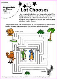 Noah's sacrifice bible coloring page. Abram And Lot Separate 06 02 2019