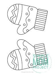 Hgtv gardening expert felder rushing offers ideas for adding winter color to the garden. Free Printable Mittens Template Simple Mom Project