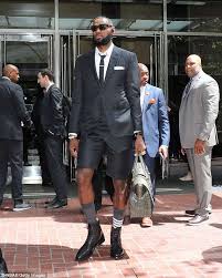 Lebron James Wore A Shorts Suit To Game 1 Of The Nba Finals Nba Fashion Lebron James Hype Clothing