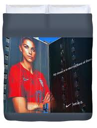 Alex morgan, forward for the u.s. Alex Morgan Just Do It The World Cup That Is Duvet Cover For Sale By Allen Beatty