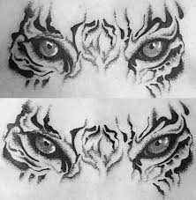 Tiger Tattoo Eyes Of Tiger Dotwork Tattoo Tattoo Artist Lylink Tiger Eyes Tattoo Tiger Eyes Chest Tattoo Animal Eyes Tattoo