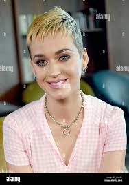 Berlin, Germany. 29th May, 2017. Singer Katy Perry smiles during an  interview in Berlin, Germany, 29 May 2017. Perry's new album "Witness" is  released
