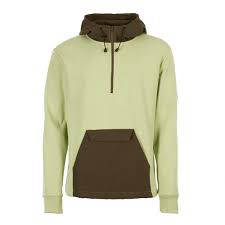 hooded sweat dusty green