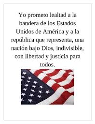 Introduce young children to the importance of a national symbol, the united states flag andthe pledge of allegiance. Pledge Of Allegiance In Spanish Printable That Are Luscious Mason Website