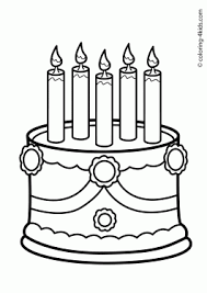 If your child loves interacting. Birthday Coloring Pages For Kids Birthday Party Coloring Pages