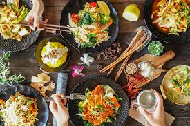 Unlike indian food, where curries consist of a mix of dried spices, thai curries are moist pastes. Vegan Thai Food At Phat Elephant In Brisbane S Cbd Food Wine Travel