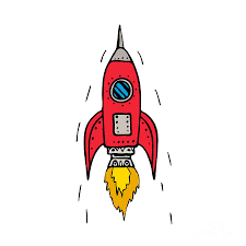 Vintage Rocket Ship Blasting Off Drawing By Aloysius Patrimonio Rocket Drawing Vintage Rockets Rocket Ship Tattoo