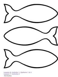 L6 7 Fish Outlines Fish Outline Fish Template Fabric Fish