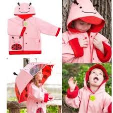 skip hop ladybug raincoat nwt