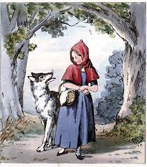 A wolf lives in the forest! Datei Little Red Riding Hood Meeting The Wolf Jpg Wikipedia