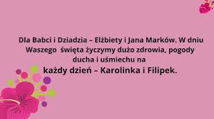 Można złożyć je osobiście, napisać na pięknej laurce lub wysłać je smsem. Zyczenia Z Okazji Dnia Babci I Dziadka Nowa Gazeta Bilgorajska