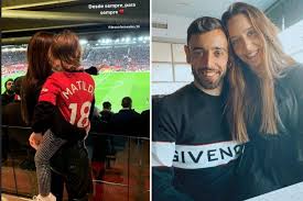 Bruno fernandes, a portuguese footballer, has announced the birth of his child with his wife, describing the feat as having scored the most important goal. Meet Bruno Fernandes Stunning Wife Ana Pinho