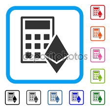 This calculator icon is in flat style available to download as png, svg, ai, eps, or base64 file is part of calculator icons family. Ethereum Calculator Icon Flat Gray Iconic Symbol In A Light Blue Rounded Square Black Gray Green Blue Red Orange Color Additional Versions Of Ethereum Calculator Vector Premium Vector In Adobe Illustrator