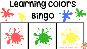All items are free and printable. Preschool Teach Your Child Colors With Learning Colors Bingo My Home Based Life