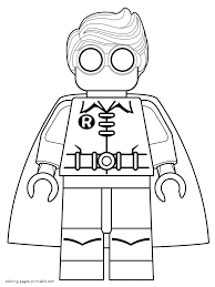 Make a coloring book with american robin coloring pages for one click. Lego Robin Coloring Pages Coloring Pages Printable Com
