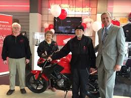 Maybe you would like to learn more about one of these? Honda Financial Service Presents Loyal Owner With 55th Honda Motorcycle