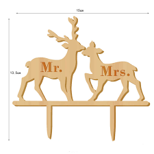 Customize funny cake toppers from your photo or design, 1,040 wedding favors & 100% satisfaction. The Hunt Is Over Wedding Cake Topper Wooden Mr Mrs Couple Deer Wedding Cake Toppers For Wedding Decoration With Free Shipping Cake Decorating Supplies Aliexpress