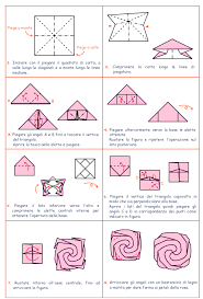 Rosa Origami Carta Origami Gioielli Origami Istruzioni Origami