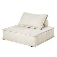 Sessel Ohne Armlehnen Fur Sofa Sandfarben Elementary Maison Du Monde Canape Chauffeuse
