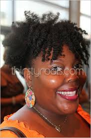 Really short afro hair looks very edgy and sporty. Twist Out Bangs