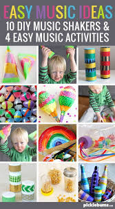 10 Diy Music Shakers And 4 Shaker Activities Picklebums Music Activities Music Crafts Music For Kids