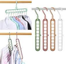 Use with all 5 in. Amazon Com Magic Space Saving Clothes Hangers Multifunctional Smart Closet Organizer Premium Wardrobe Clothing Cascading Hanger 9 Slots Innovative Design For Heavy Clothes Shirts Pants Dresses Coats 4 Pack Kitchen Dining