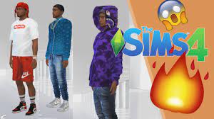 Next will be a lookbook featuring the cc clothing in this video. I M Back The Sims 4 Urban Fashion Cc Download Link Jordans Supreme Bape Youtube