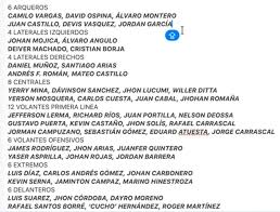Jornalista colombiano projeta 4 vascaínos pré-convocados para amistosos de março da Seleção da Colômbia
