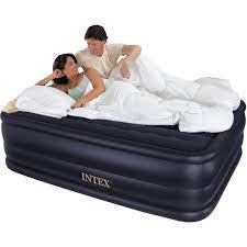 Learn bed sizes and dimensions for king, queen, full, twin and more to compare and find the right size mattress. Intex Queen 22 Raised Downy Airbed Mattress With Built In Electric Pump Walmart Com Walmart Com