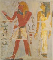 Nina De Garis Davies Thutmose I And His Mother Seniseneb New Kingdom The Metropolitan Museum Of Art Ancient Egyptian Art Egyptian Art Egyptian Painting