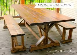 Stunning affordable outdoor furniture bomelconsult. Diy Pottery Barn Inspired Table