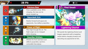Super Smash Bros Ultimate Pit Moves Gaming Videogames Supersmashbros Smashbrosultimate Smashultimate Fightinggame Ni Smash Bros Super Smash Bros Smash