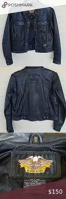 Womens Vintage Harley Davidson Leather Jacket Harley Davidson Leather Jackets Harley Davidson Jacket Vintage Harley Davidson