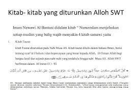 4 kitab yang diturunkan kepada para nabi yaitu taurat, zabur, injil dan al quran. Bab Iii Iman Pada Kitab Alloh Swt Kompetensi Dasar Yang Harus Dikuasai Ppt Download