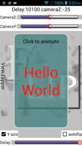 Join stack overflow to learn, share knowledge, and build your career. Android Demo Flip Animation App And Source Code