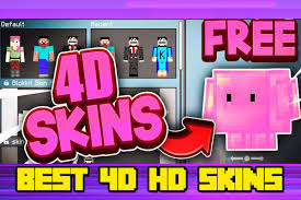 This means their prohibition for multiplayer, but they can be used in a singleplayer game as well as regular skins, although there are reservations. 4d Skins For Mcpe For Android Apk Download