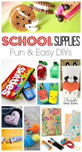 Craft ideas for kids, diy projects for your home, homemade gift ideas. School Supplies Diy Ideas Red Ted Art Make Crafting With Kids Easy Fun