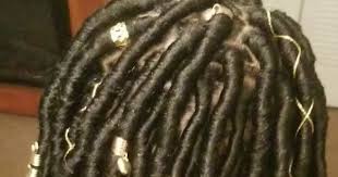 New Video By Hairstyles By Nickcola 11 4 17 Finished My Niece Oalani S Hair Goddess Locs Oval Parts Shine N Jam Hair Styles Silky Dreads Dread Hairstyles